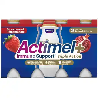 Morrisons Actimel Plus Strawberry & Pomegranate Twist offer