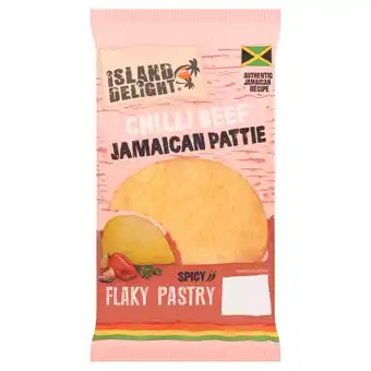 Morrisons Island Delight Chilli Beef Jamaican Pattie offer