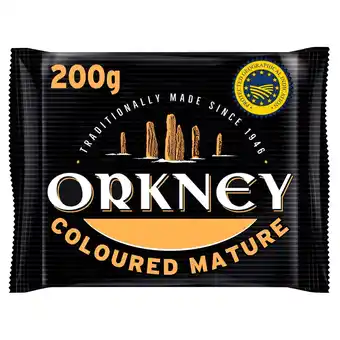 Morrisons Orkney Colour Mature Cheddar offer