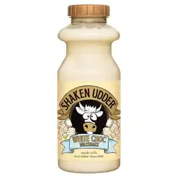 Morrisons Shaken Udder White Chocolate Milkshake offer