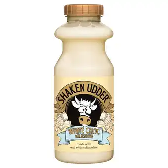 Morrisons Shaken Udder White Chocolate Milkshake offer