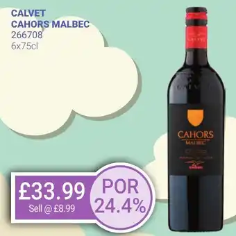 Bestway CALVET CAHORS MALBEC offer