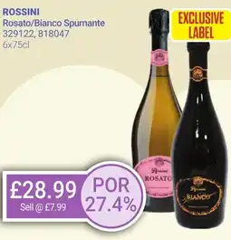 Bestway ROSSINI Rosato/Bianco Spumante offer