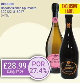 Bestway ROSSINI Rosato/Bianco Spumante offer