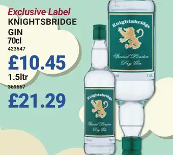 Bestway KNIGHTSBRIDGE Gin offer