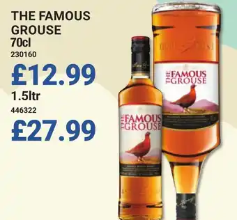 Bestway THE FAMOUS GROUSE offer