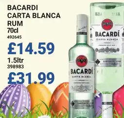 Bestway BACARDI Carta blanca rum offer