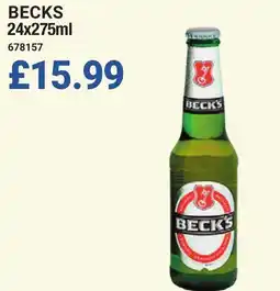 Bestway BECK'S offer