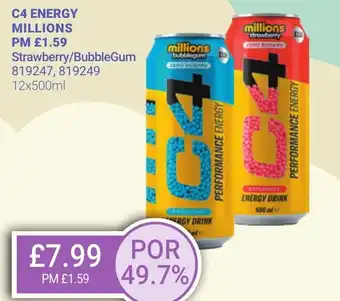 Bestway C4 ENERGY MILLIONS Strawberry/BubbleGum offer