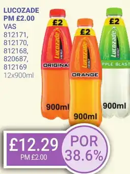 Bestway LUCOZADE offer