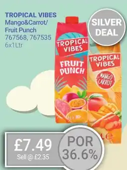 Bestway TROPICAL VIBES Mango&Carrot/ Fruit Punch offer