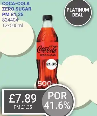 Bestway COCA-COLA Zero Sugar offer