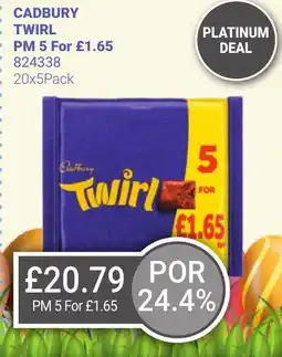 Bestway CADBURY Twirl offer