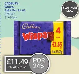 Bestway CADBURY Wispa offer