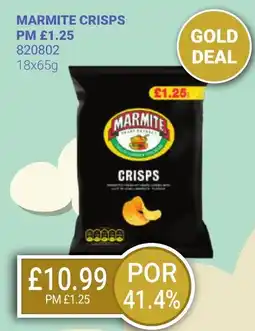 Bestway MARMITE CRISPS offer