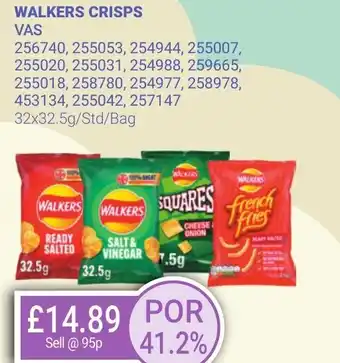 Bestway WALKERS Crisps offer