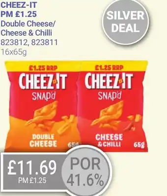 Bestway CHEEZ-IT Double Cheese/ Cheese & Chilli offer