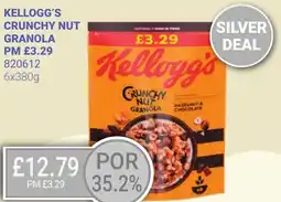 Bestway KELLOGG'S Crunchy nut granola offer