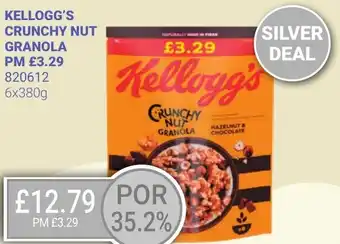 Bestway KELLOGG'S Crunchy nut granola offer