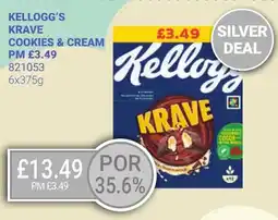 Bestway KELLOGG'S Krave cookies & cream offer