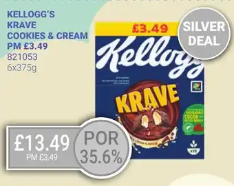 Bestway KELLOGG'S Krave cookies & cream offer