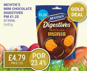 Bestway MCVITIE'S Mini chocolate digestives offer