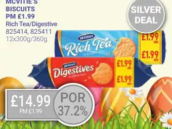 Bestway MCVITIE'S BISCUITS Rich Tea/Digestive offer