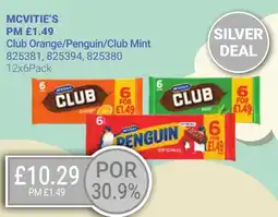 Bestway MCVITIE'S Club Orange/Penguin/Club Mint offer