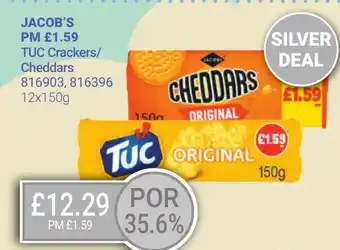 Bestway JACOB'S TUC Crackers/ Cheddars offer