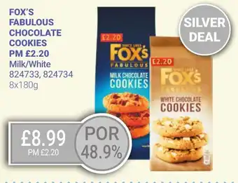 Bestway FOX'S Fabulous chocolate cookies offer