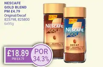 Bestway NESCAFE Gold blend Original/Decaf offer