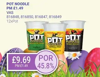 Bestway Pot noodle offer