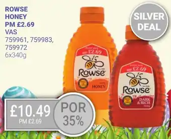 Bestway ROWSE Honey offer