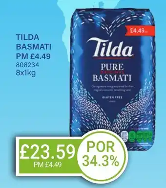 Bestway TILDA Basmati offer