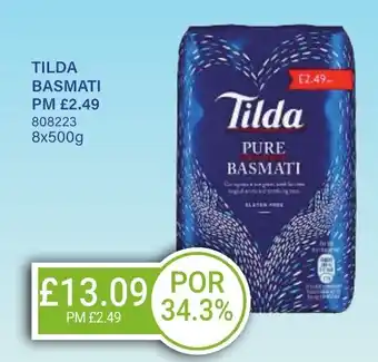 Bestway TILDA Basmati offer