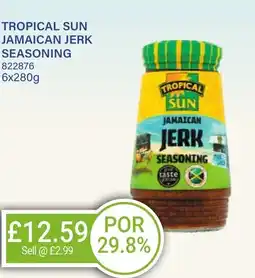 Bestway TROPICAL SUN Jamaican jerk seasoning offer