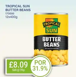 Bestway TROPICAL SUN Butter beans offer