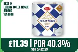 Bestway BEST-IN Luxury toilet tissue offer