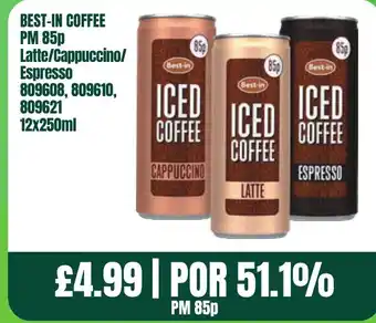 Bestway BEST-IN COFFEE Latte/Cappuccino/ Espresso offer