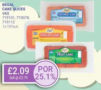 Bestway REGAL Cake slices offer