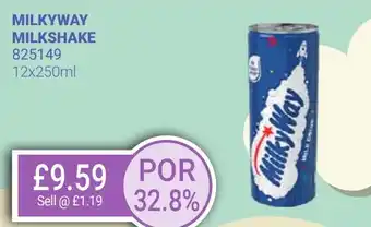 Bestway MILKYWAY Milkshake offer