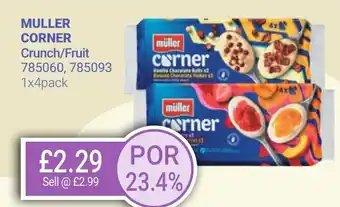 Bestway MULLER CORNER Crunch/Fruit offer