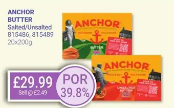 Bestway ANCHOR BUTTER Salted/Unsalted offer