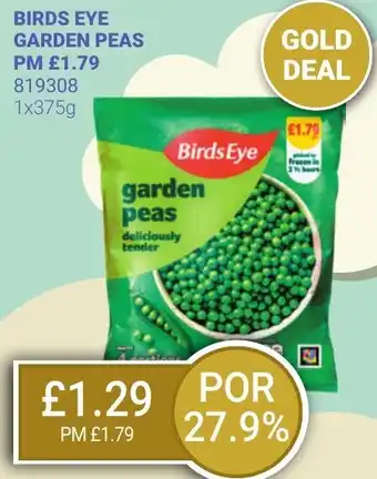 Bestway BIRDS EYE Garden peas offer