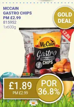 Bestway MCCAIN Gastro chips offer