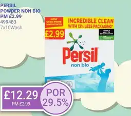 Bestway PERSIL Powder non bio offer