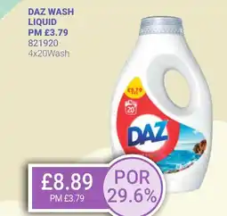 Bestway DAZ Wash Liquid offer