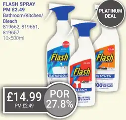 Bestway FLASH SPRAY Bathroom/Kitchen/ Bleach offer