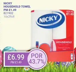 Bestway NICKY Household towel offer