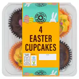 Iceland The Daily Bakery 4 Easter Cupcakes offer